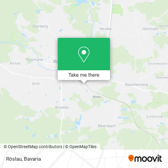 Карта Röslau