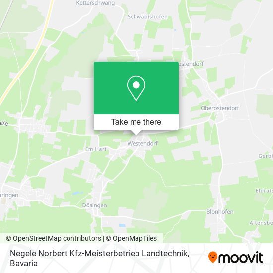 Negele Norbert Kfz-Meisterbetrieb Landtechnik map