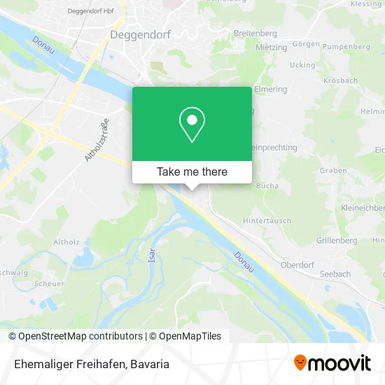 Карта Ehemaliger Freihafen