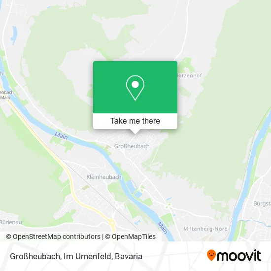 Карта Großheubach, Im Urnenfeld