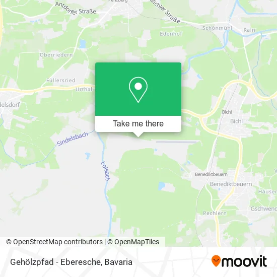 Карта Gehölzpfad - Eberesche