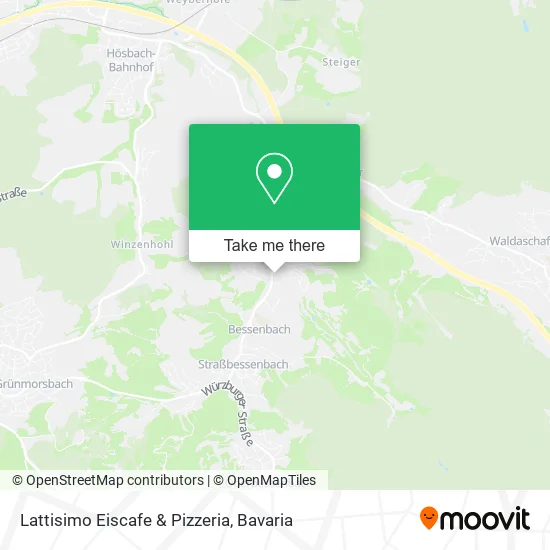 Карта Lattisimo Eiscafe & Pizzeria