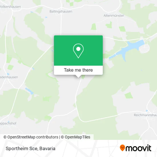 Карта Sportheim Sce