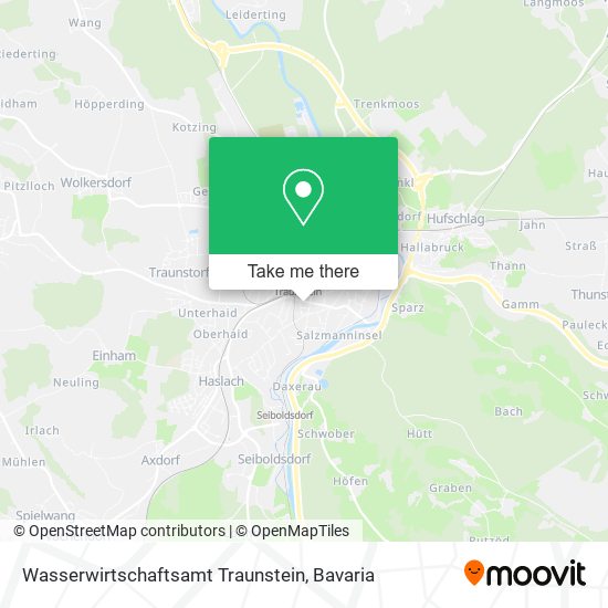 Wasserwirtschaftsamt Traunstein map