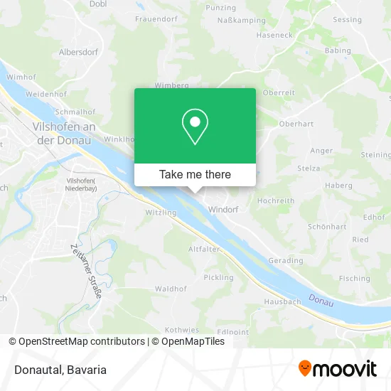 Карта Donautal