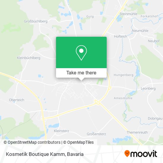 Kosmetik Boutique Kamm map