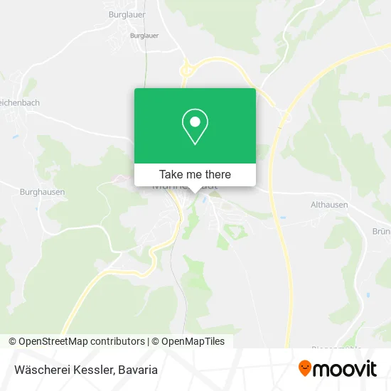 Карта Wäscherei Kessler