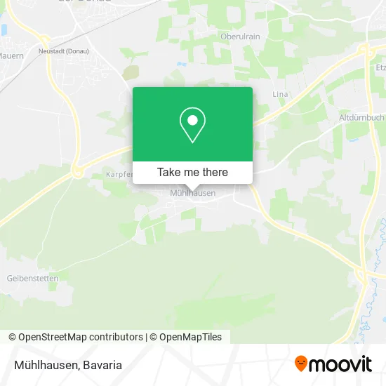 Карта Mühlhausen