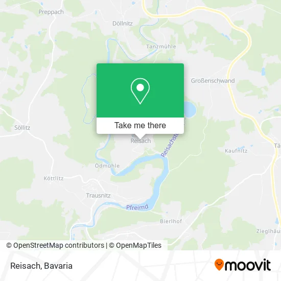 Карта Reisach