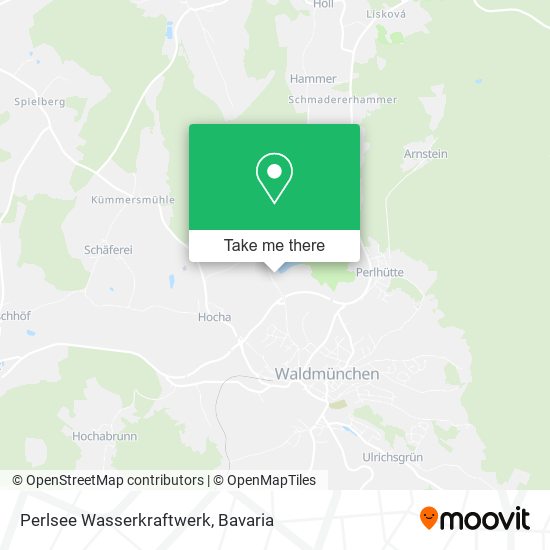 Perlsee Wasserkraftwerk map