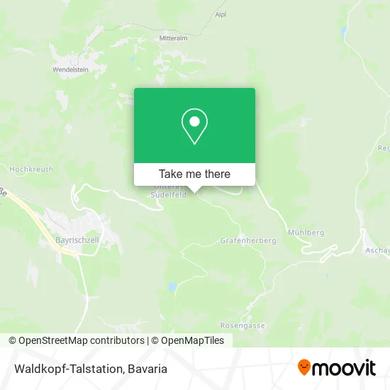 Карта Waldkopf-Talstation