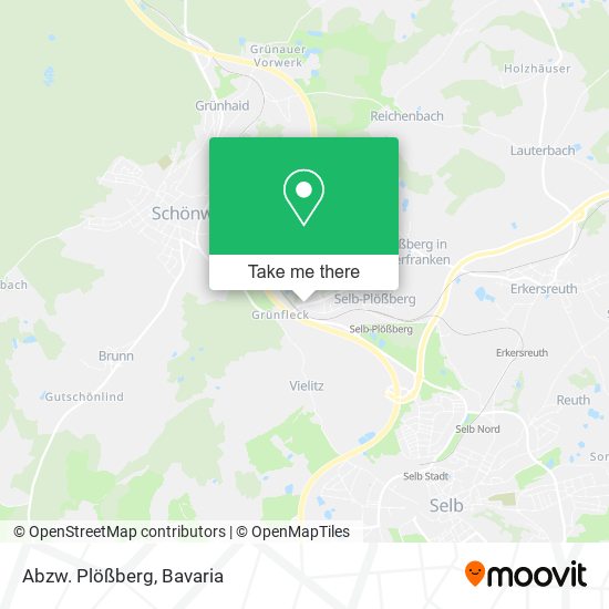 Abzw. Plößberg map