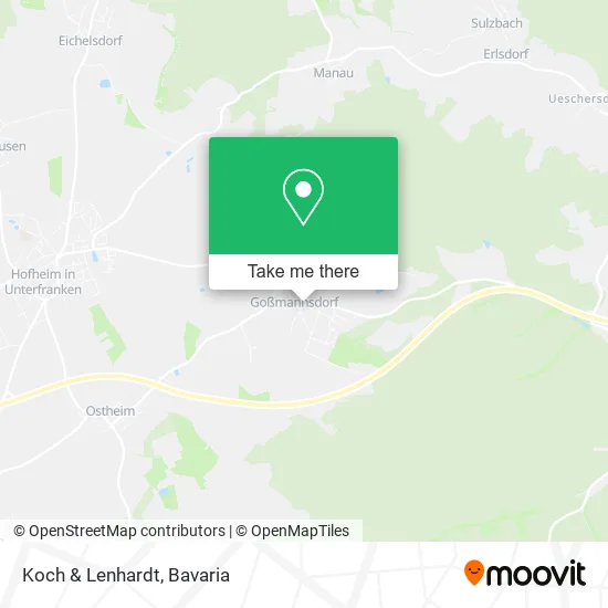 Карта Koch & Lenhardt