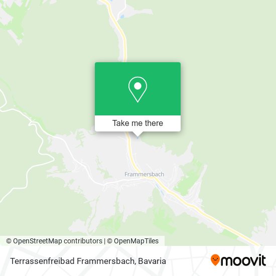 Terrassenfreibad Frammersbach map