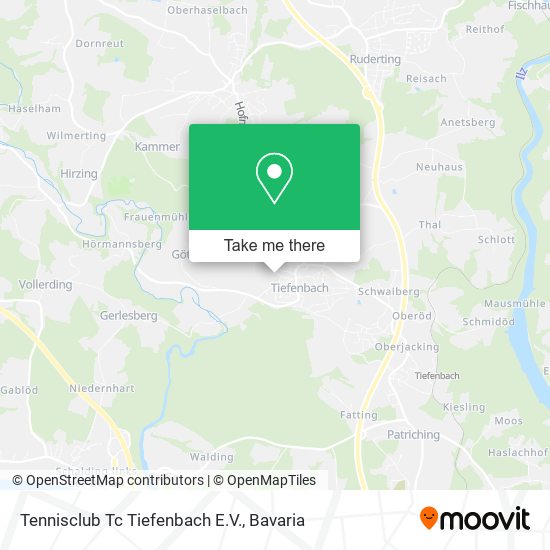Tennisclub Tc Tiefenbach E.V. map