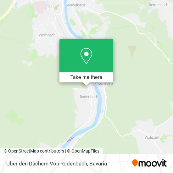 Карта Über den Dächern Von Rodenbach
