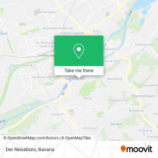 Карта Der Reisebüro