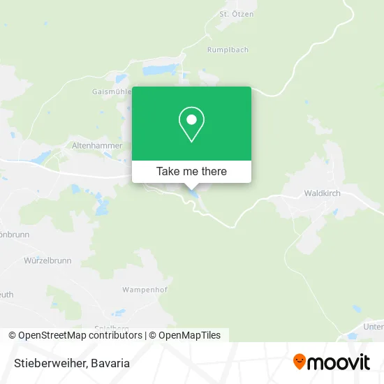 Карта Stieberweiher