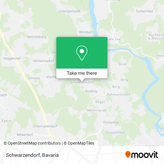 Карта Schwarzendorf