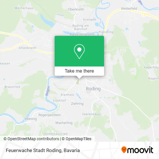 Карта Feuerwache Stadt Roding