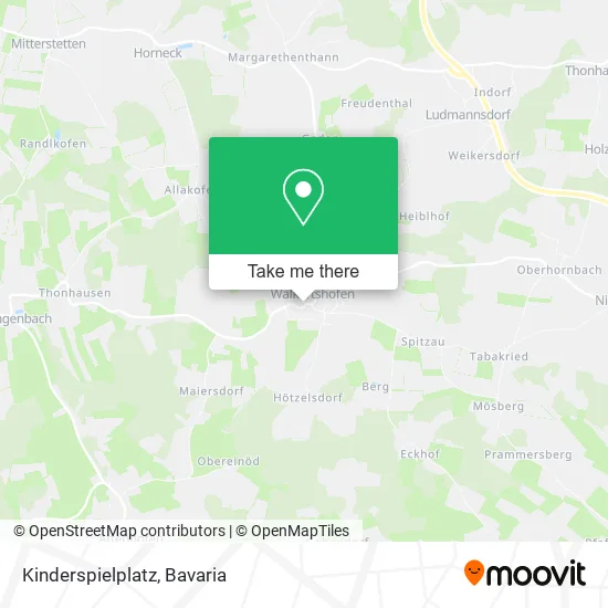 Карта Kinderspielplatz