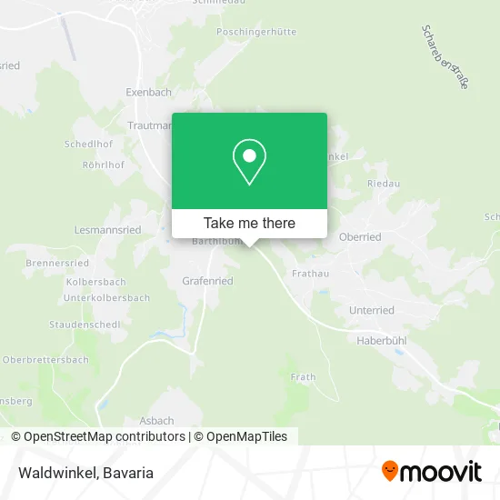 Карта Waldwinkel