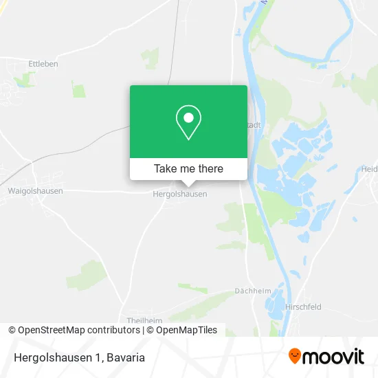 Карта Hergolshausen 1