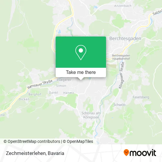 Карта Zechmeisterlehen