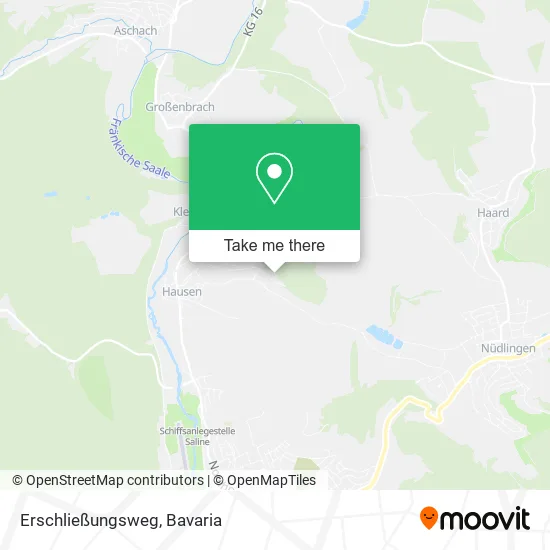 Карта Erschließungsweg