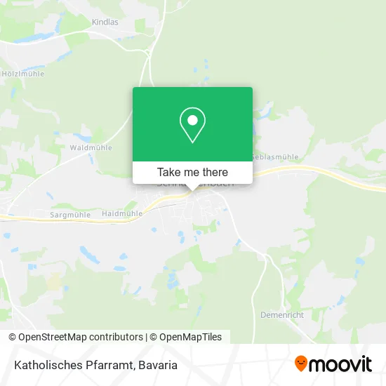 Карта Katholisches Pfarramt