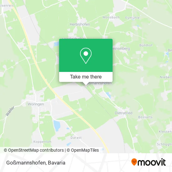 Карта Goßmannshofen