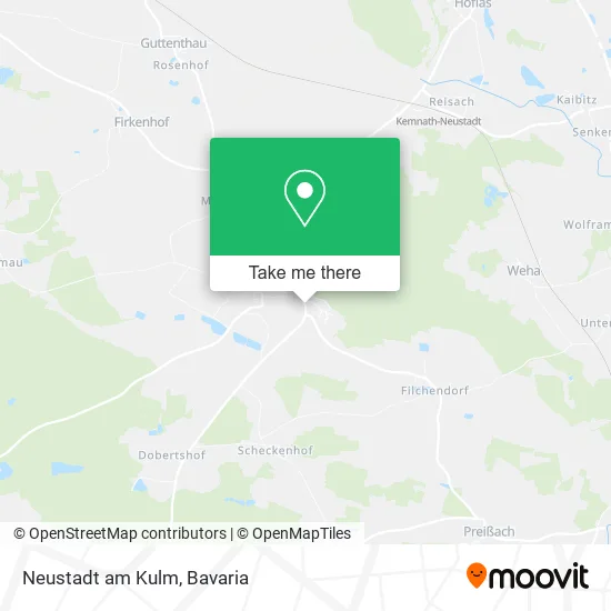 Карта Neustadt am Kulm