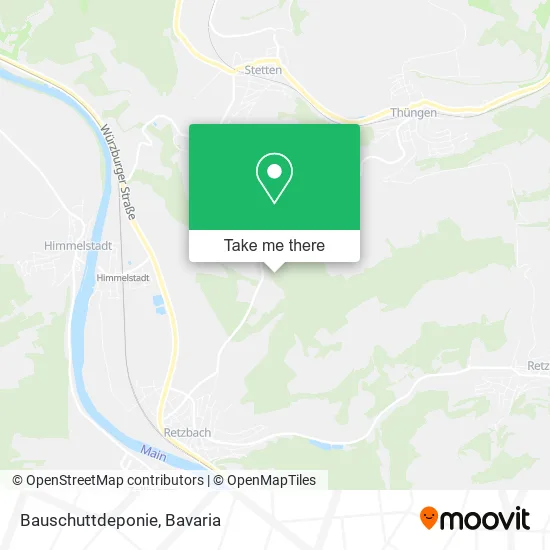 Карта Bauschuttdeponie