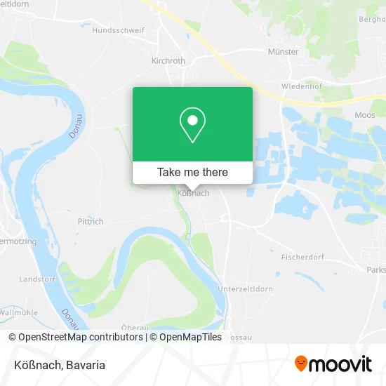 Карта Kößnach