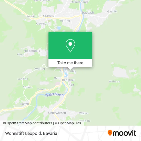 Карта Wohnstift Leopold