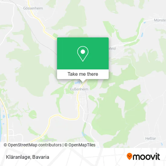 Карта Kläranlage