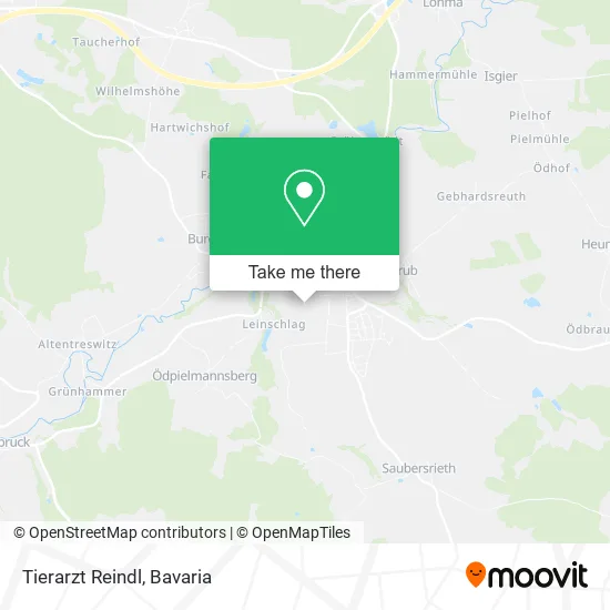 Карта Tierarzt Reindl