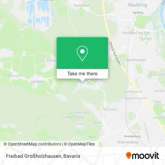 Карта Freibad Großholzhausen