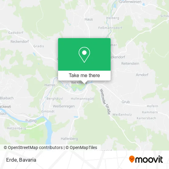 Карта Erde