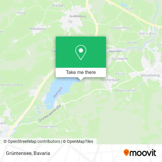 Карта Grüntensee