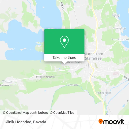 Карта Klinik Hochried