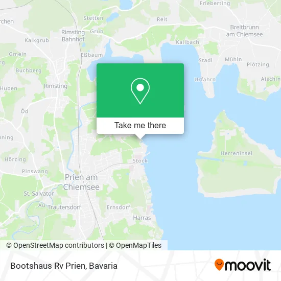 Карта Bootshaus Rv Prien
