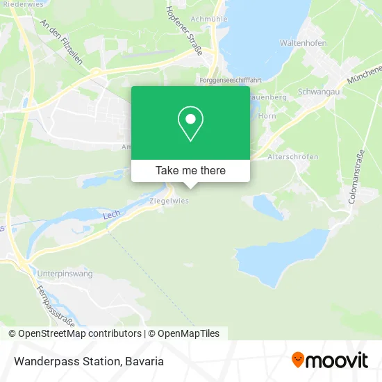 Карта Wanderpass Station