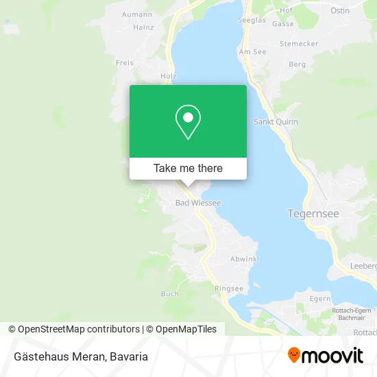 Карта Gästehaus Meran