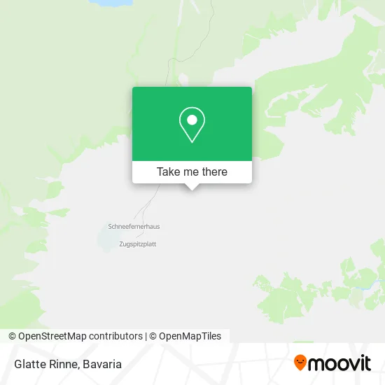 Карта Glatte Rinne