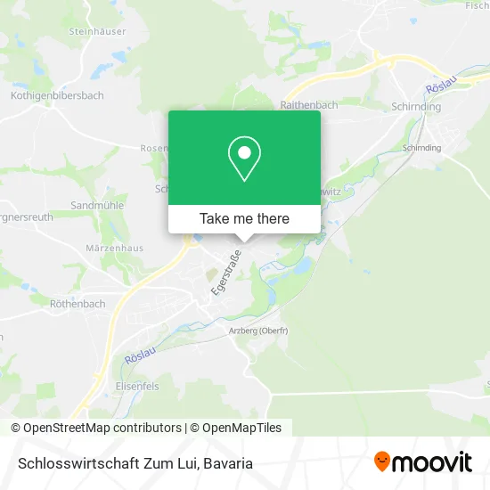 Карта Schlosswirtschaft Zum Lui