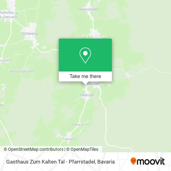 Карта Gasthaus Zum Kalten Tal - Pfarrstadel