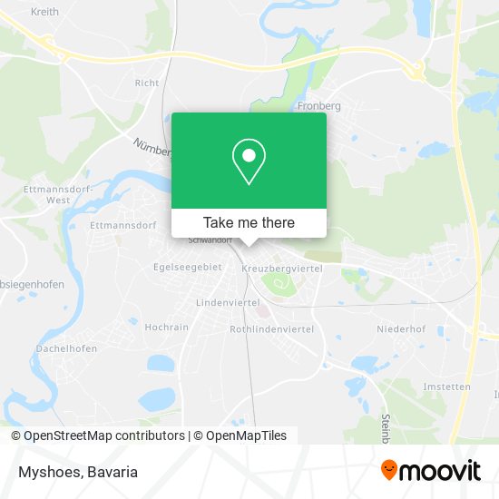 Myshoes map