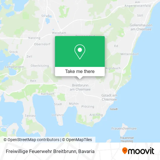 Карта Freiwillige Feuerwehr Breitbrunn