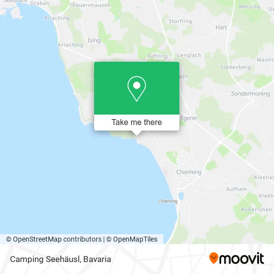 Карта Camping Seehäusl